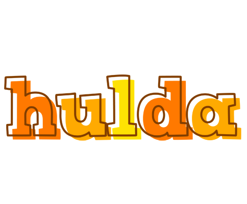 Hulda desert logo