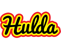 Hulda flaming logo