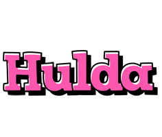 Hulda girlish logo