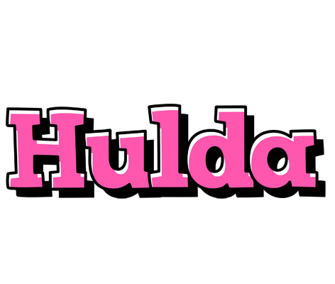 Hulda girlish logo