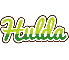 Hulda golfing logo