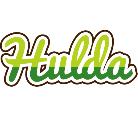 Hulda golfing logo