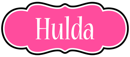 Hulda invitation logo