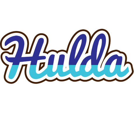 Hulda raining logo