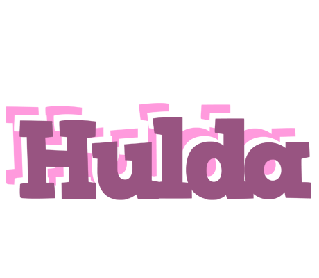 Hulda relaxing logo
