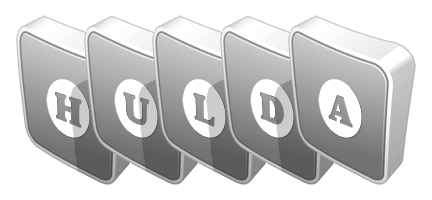 Hulda silver logo