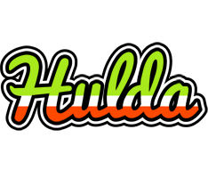 Hulda superfun logo
