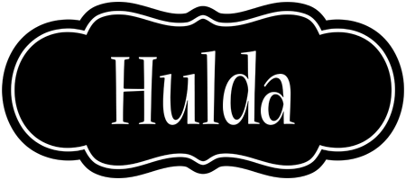 Hulda welcome logo