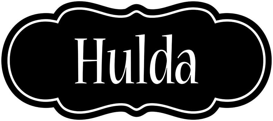 Hulda welcome logo