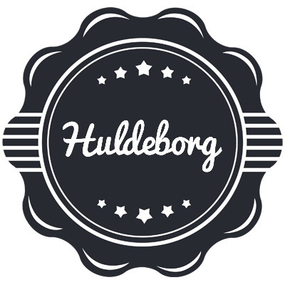 Huldeborg badge logo