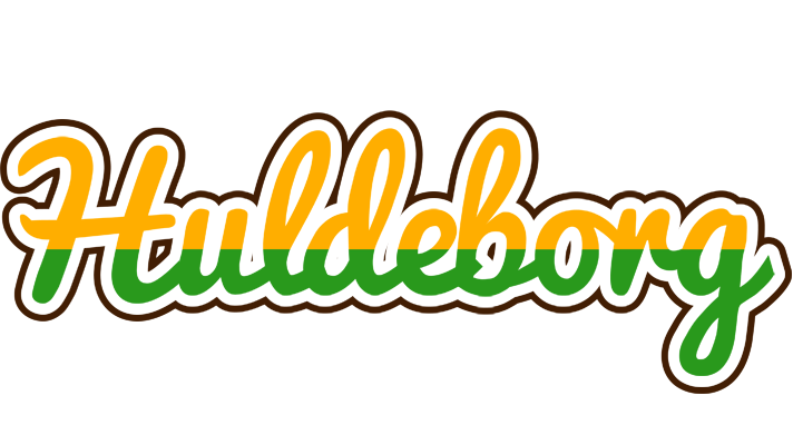 Huldeborg banana logo