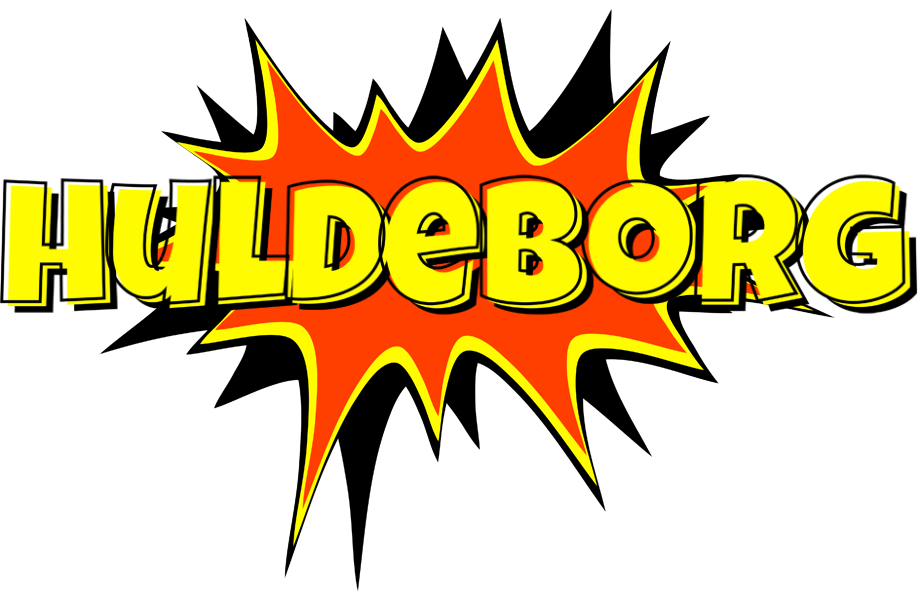 Huldeborg bazinga logo
