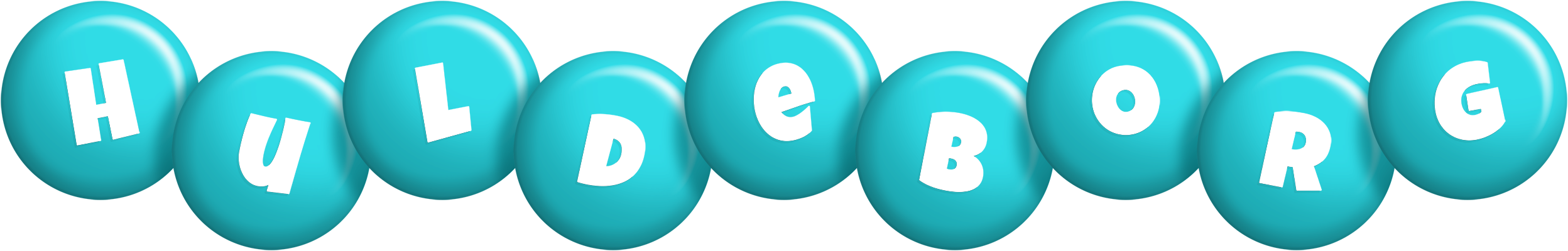 Huldeborg candy-azur logo
