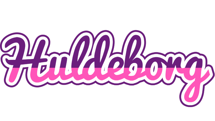Huldeborg cheerful logo
