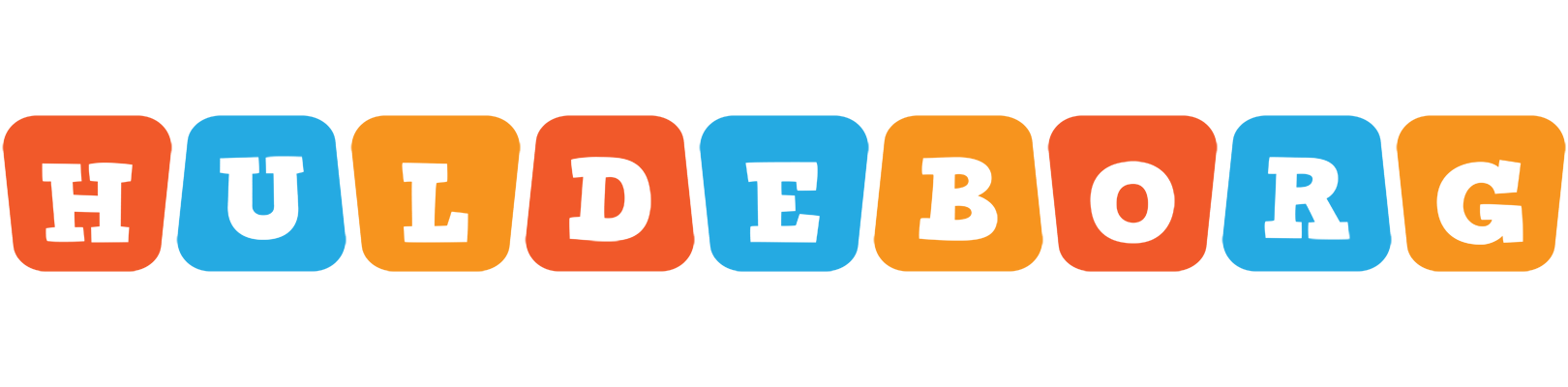 Huldeborg comics logo