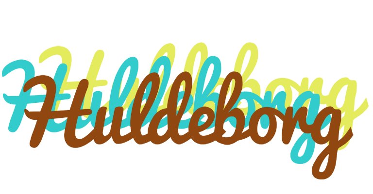 Huldeborg cupcake logo