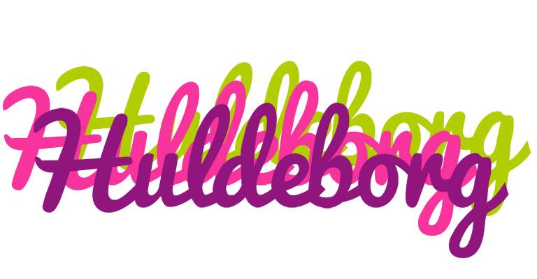 Huldeborg flowers logo