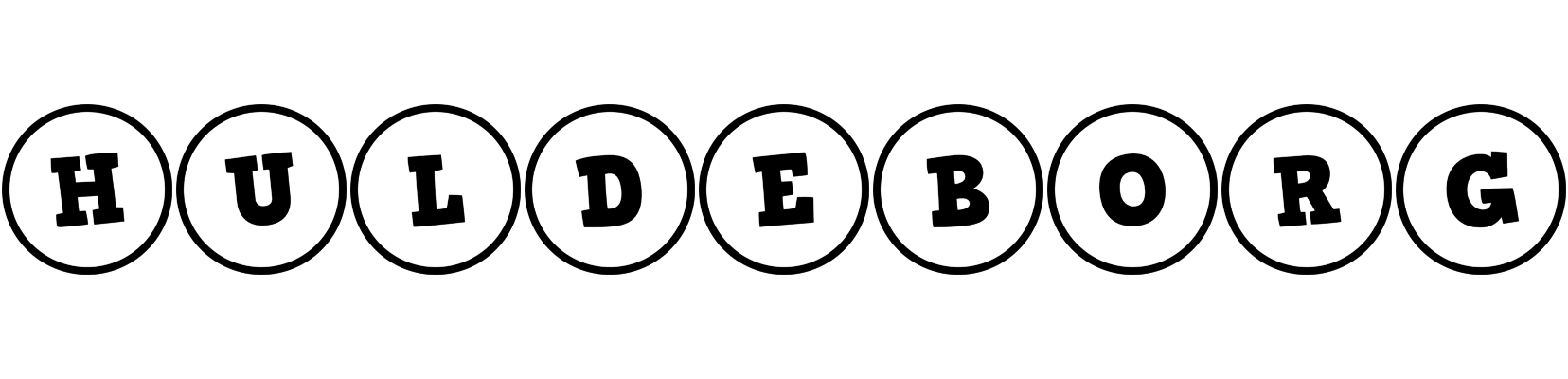 Huldeborg handy logo