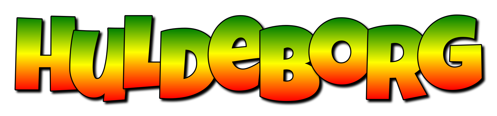 Huldeborg mango logo