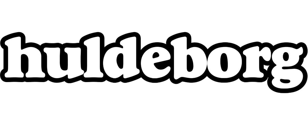 Huldeborg panda logo