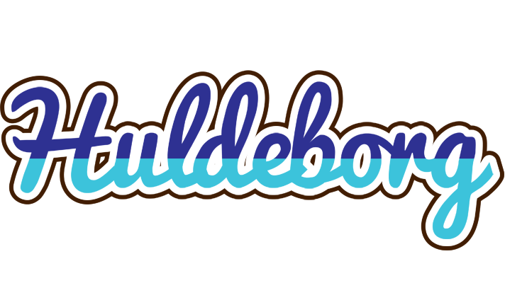 Huldeborg raining logo