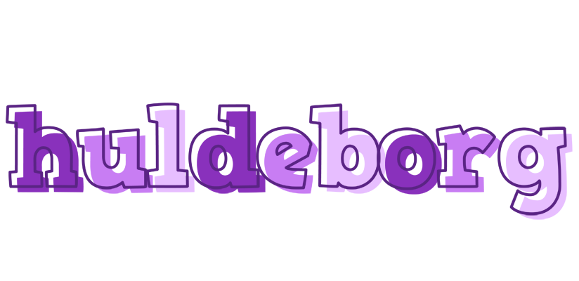 Huldeborg sensual logo