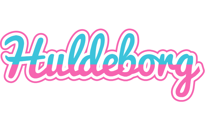 Huldeborg woman logo