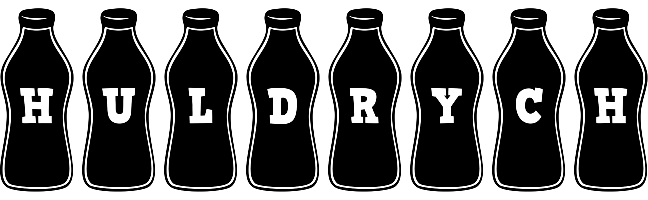 Huldrych bottle logo