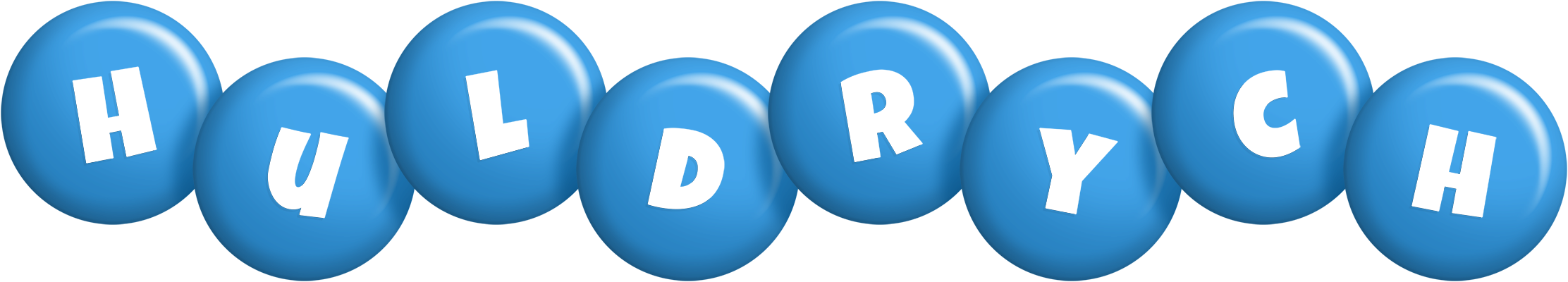 Huldrych candy-blue logo