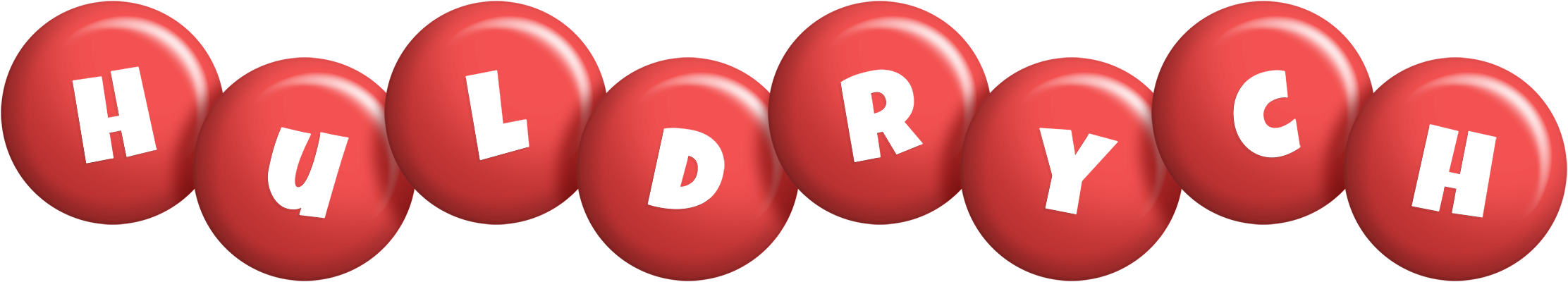 Huldrych candy-red logo