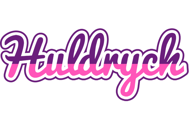 Huldrych cheerful logo