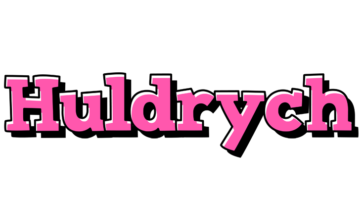 Huldrych girlish logo