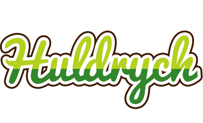 Huldrych golfing logo