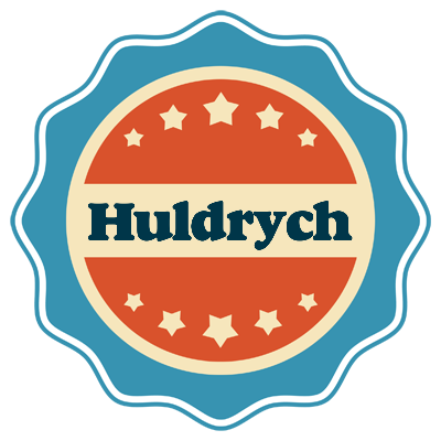 Huldrych labels logo