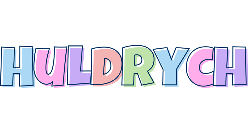 Huldrych pastel logo