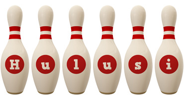 Hulusi bowling-pin logo