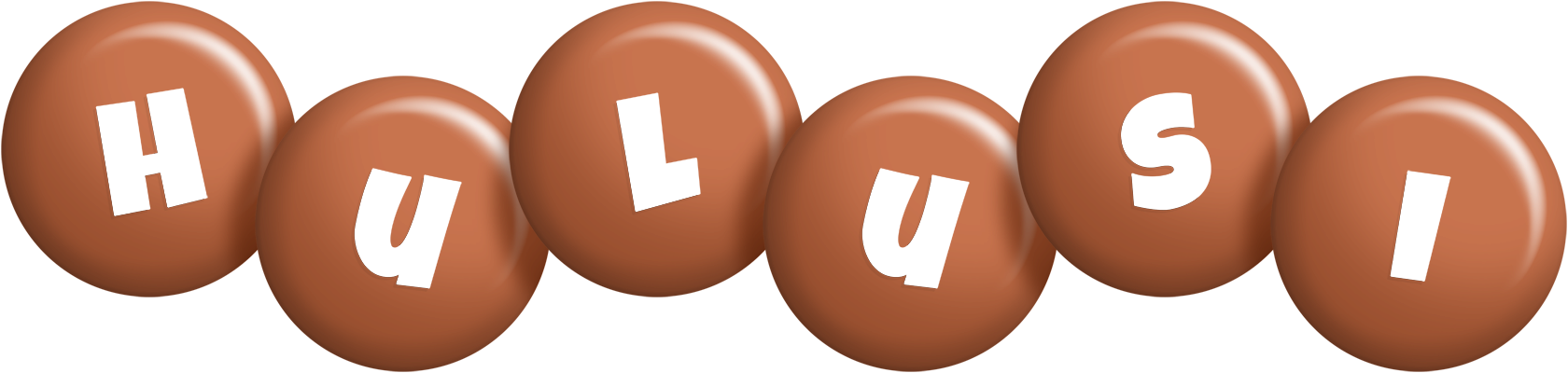 Hulusi candy-brown logo