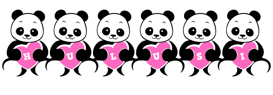 Hulusi love-panda logo