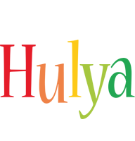 Hulya birthday logo