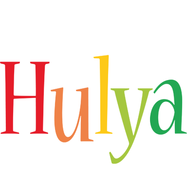 Hulya birthday logo
