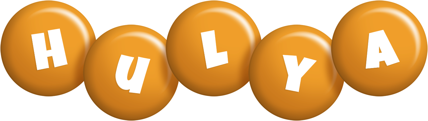 Hulya candy-orange logo