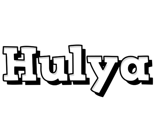 Hulya snowing logo