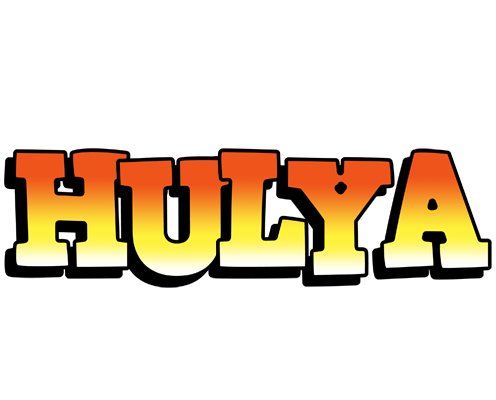 Hulya sunset logo