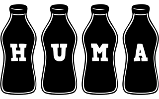 Huma bottle logo
