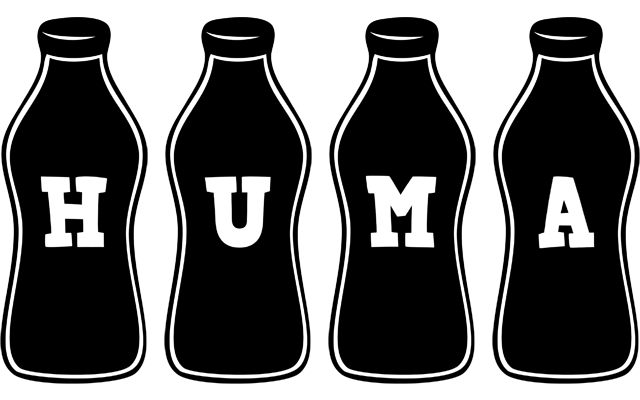 Huma bottle logo