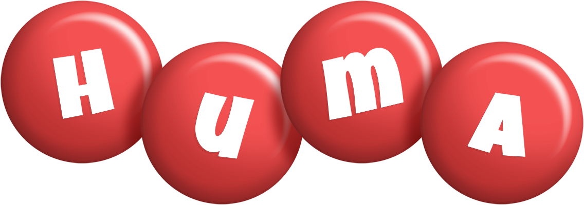Huma candy-red logo