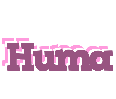 Huma relaxing logo