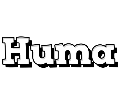 Huma snowing logo