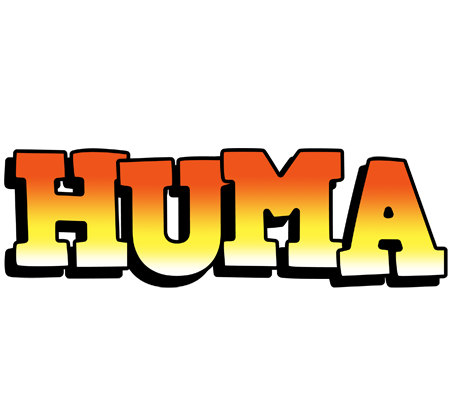 Huma sunset logo
