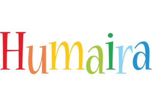 Humaira birthday logo